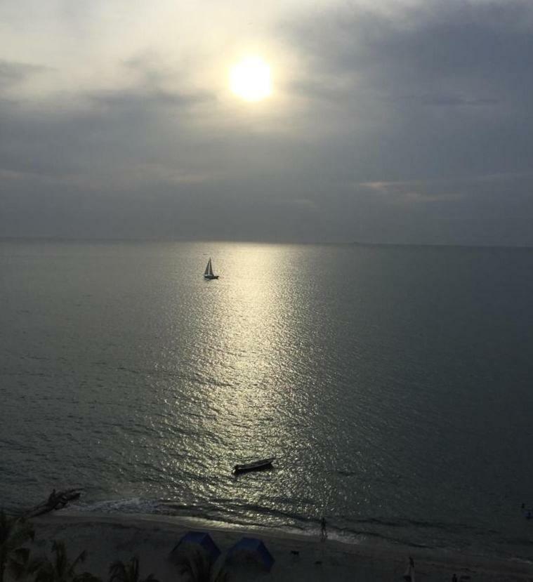 Beautiful sea view swimming pool&Jacuzzis Apartment Santa Marta  Exterior foto